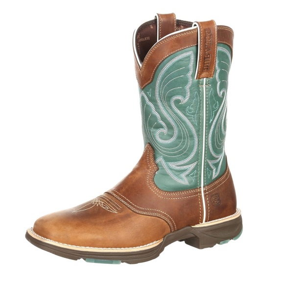 Durango Shoes - DURANGO WOMEN'S ULTRA-LITE EMERALD SADDLE BOOT